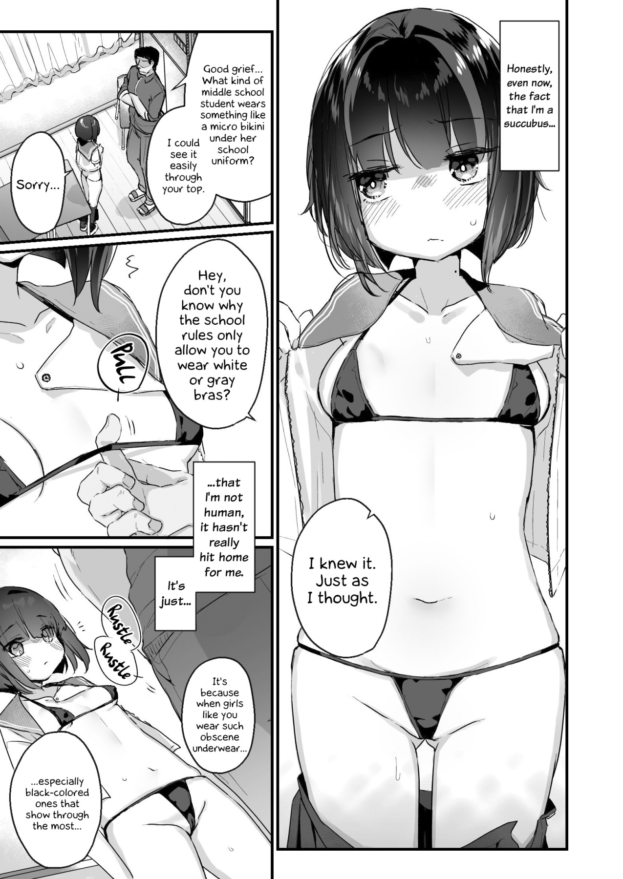 Hentai Manga Comic-Yamada-san Became a Succubus Against Her Will-Read-7